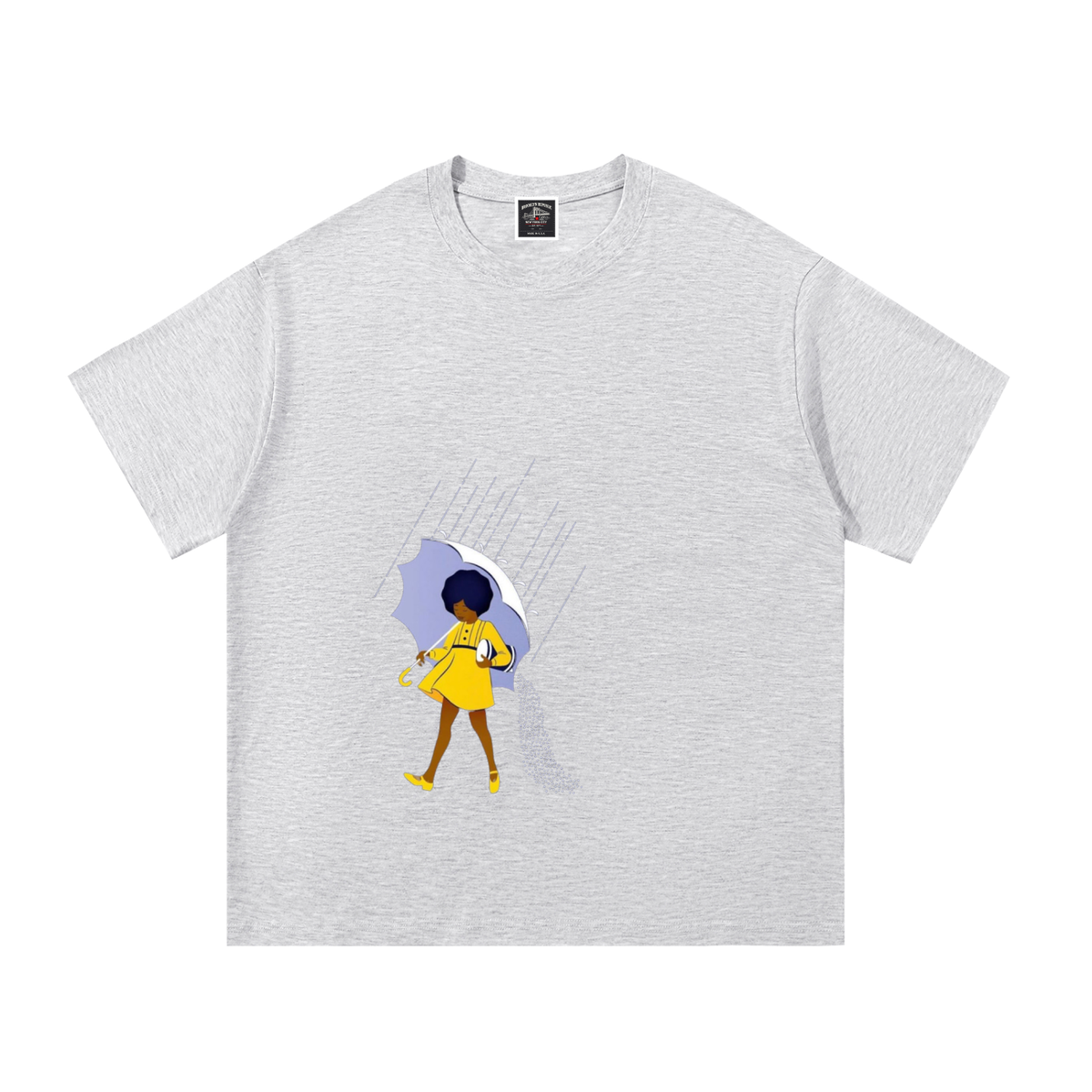 "When it Pours, on the Poor" Cotton T-Shirt