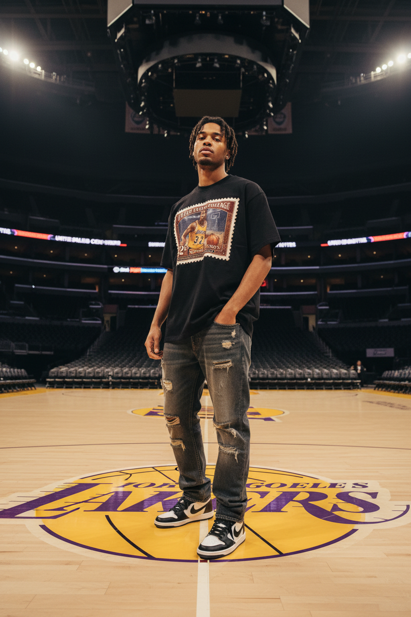 Game of Soles™ "The Kid from Lansing" Essential Cotton T-Shirt