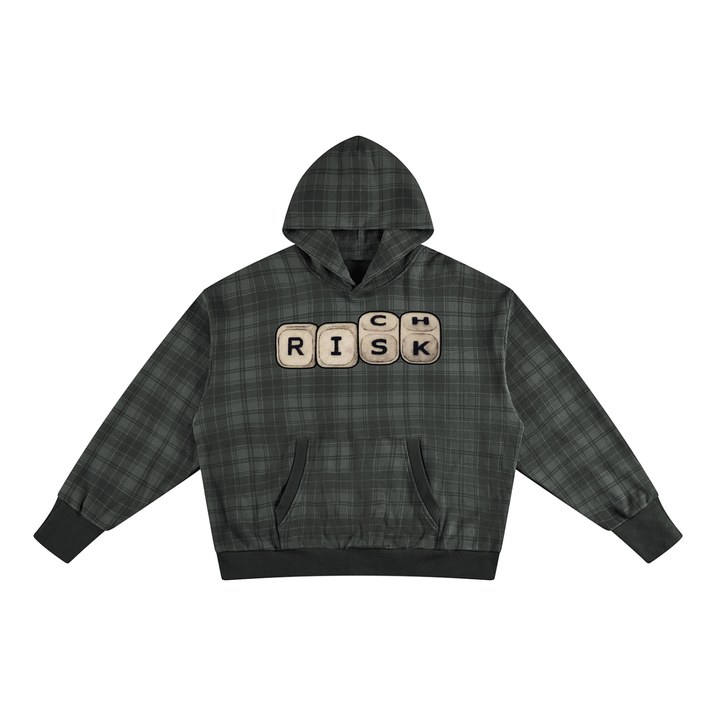 "Double Entendre"  Money Plaid Color Block Sweatsuit