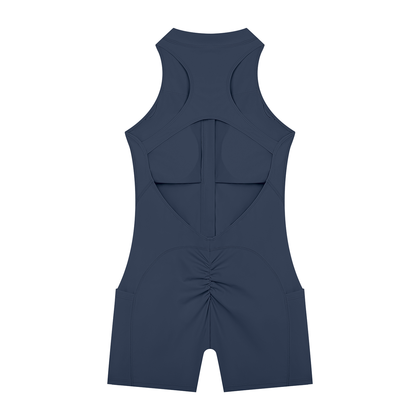 Brooklyn Republic Essentials™ Women’s Quarter-Zip Yoga Romper