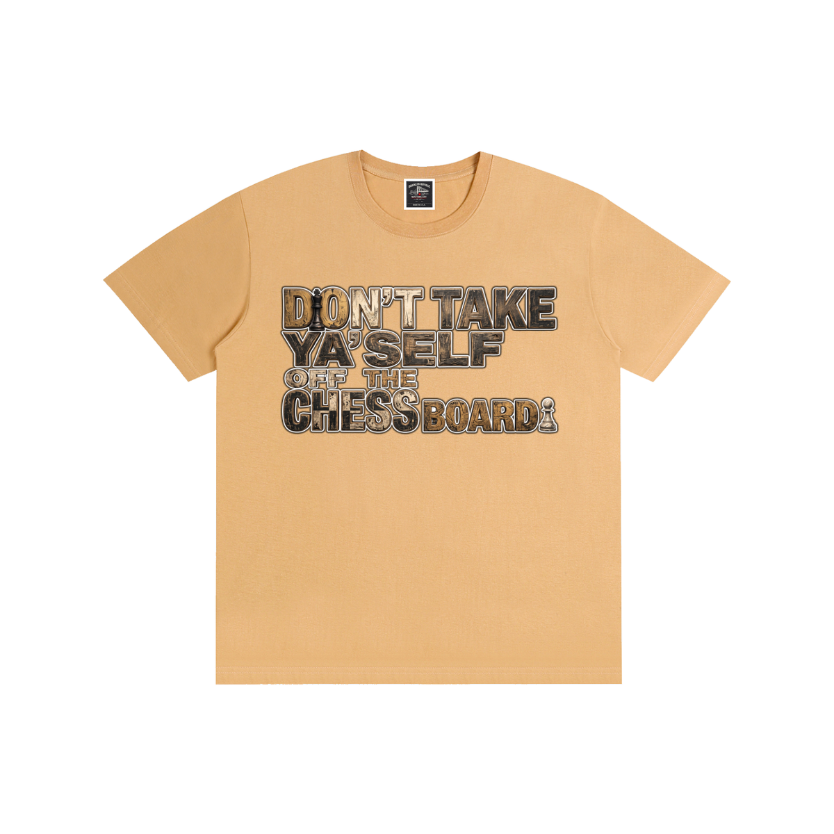 PYN™ "Chessboxin" Cotton Unisex T-Shirt