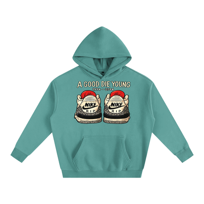 "FOREVER YOUNG" Oversize Fleeced Hoodie
