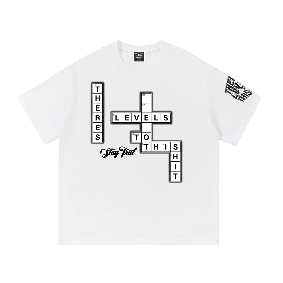 "LEVELS" Cotton T-Shirt