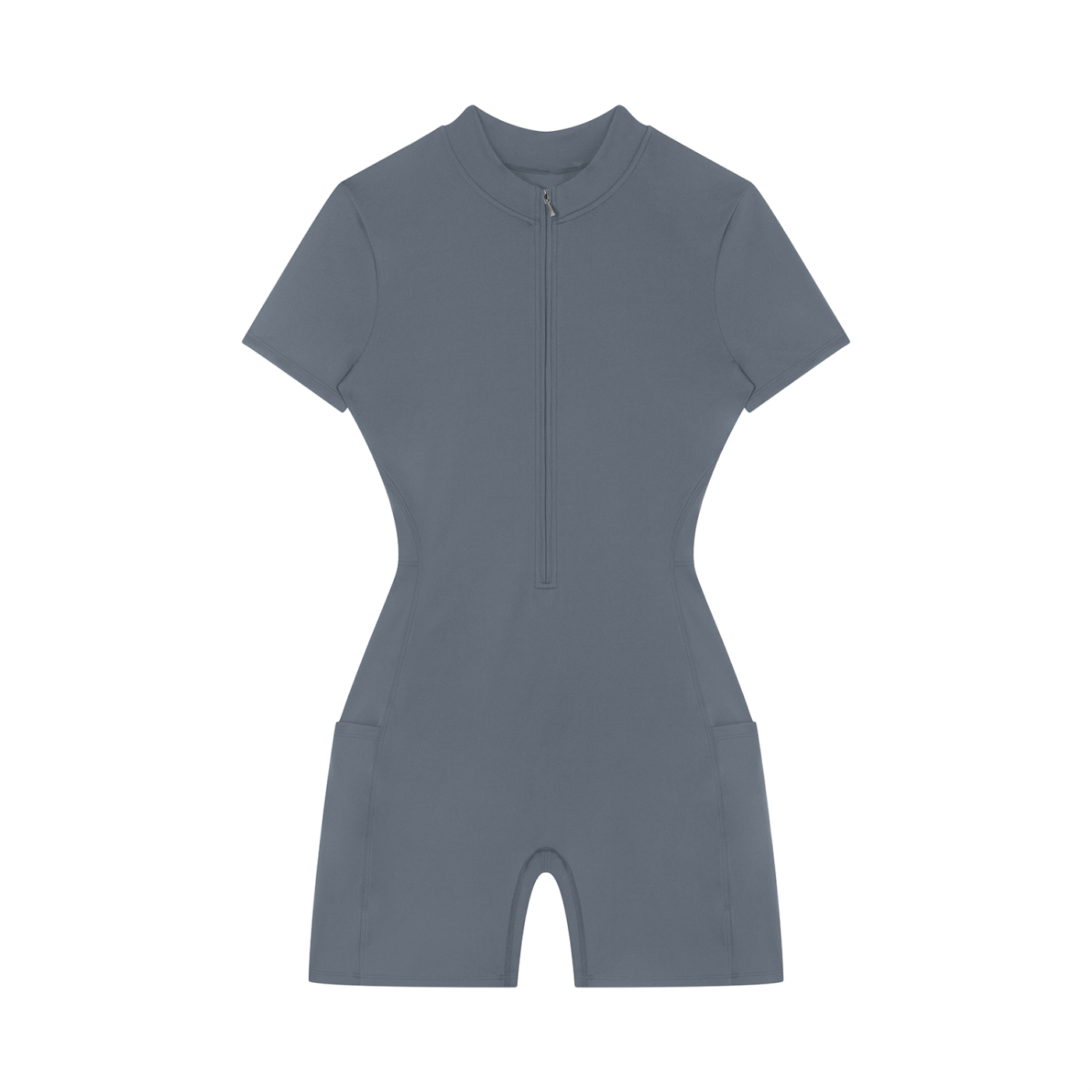 "PYN™ x BKRP™" Mathematics Women's Quarter-Zip Short Sleeve Romper