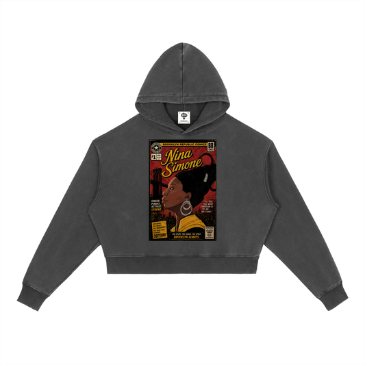 "Sinnerman" Vintage Washed Heavyweight Hoodie
