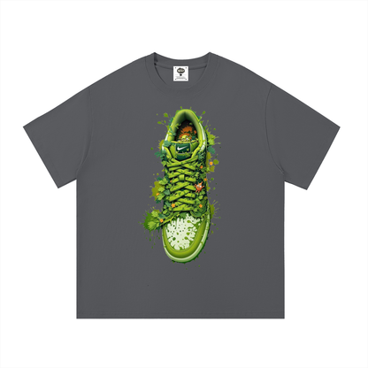 "Green Envy" Cotton T-Shirt