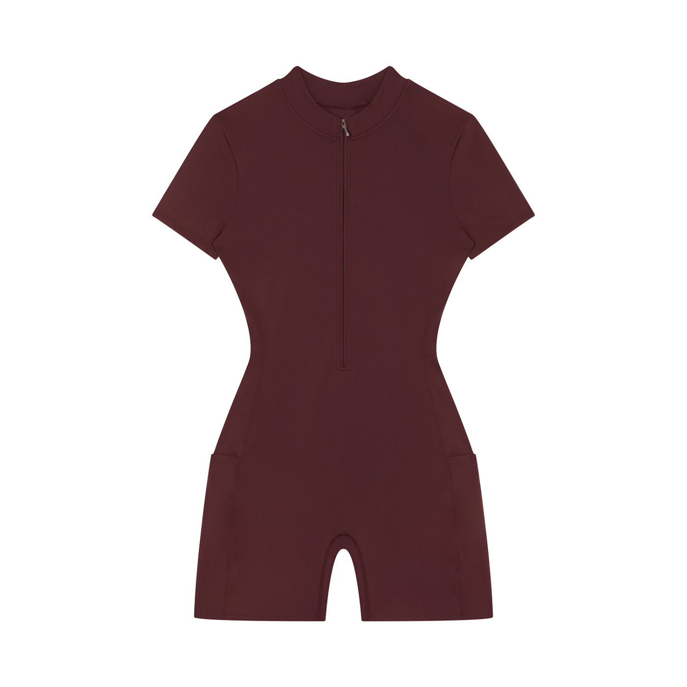 "PYN™ x BKRP™" Mathematics Women's Quarter-Zip Short Sleeve Romper