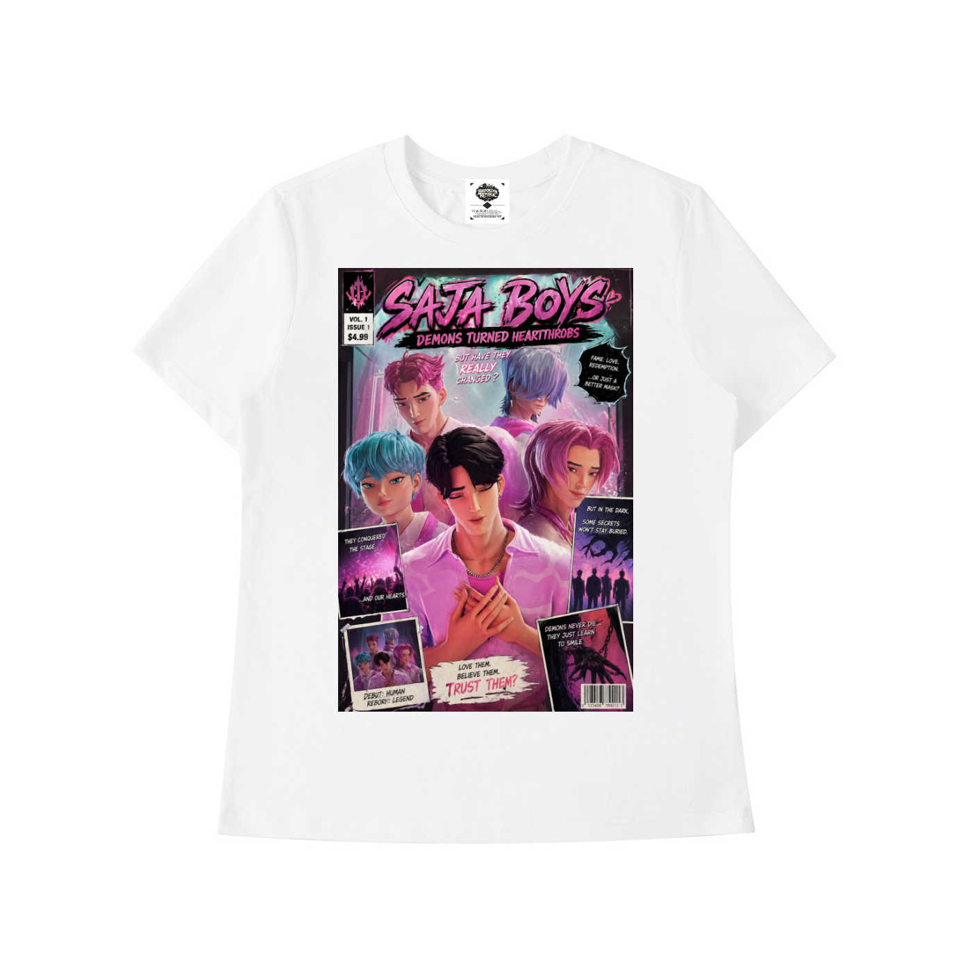 "Saja Boys" Essential Standard Shoulder T-Shirt