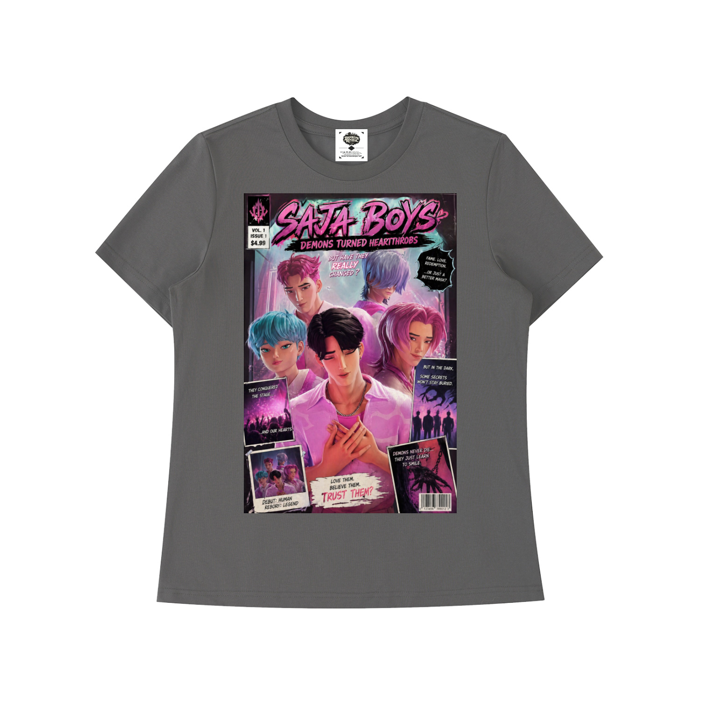 "Saja Boys" Essential Standard Shoulder T-Shirt
