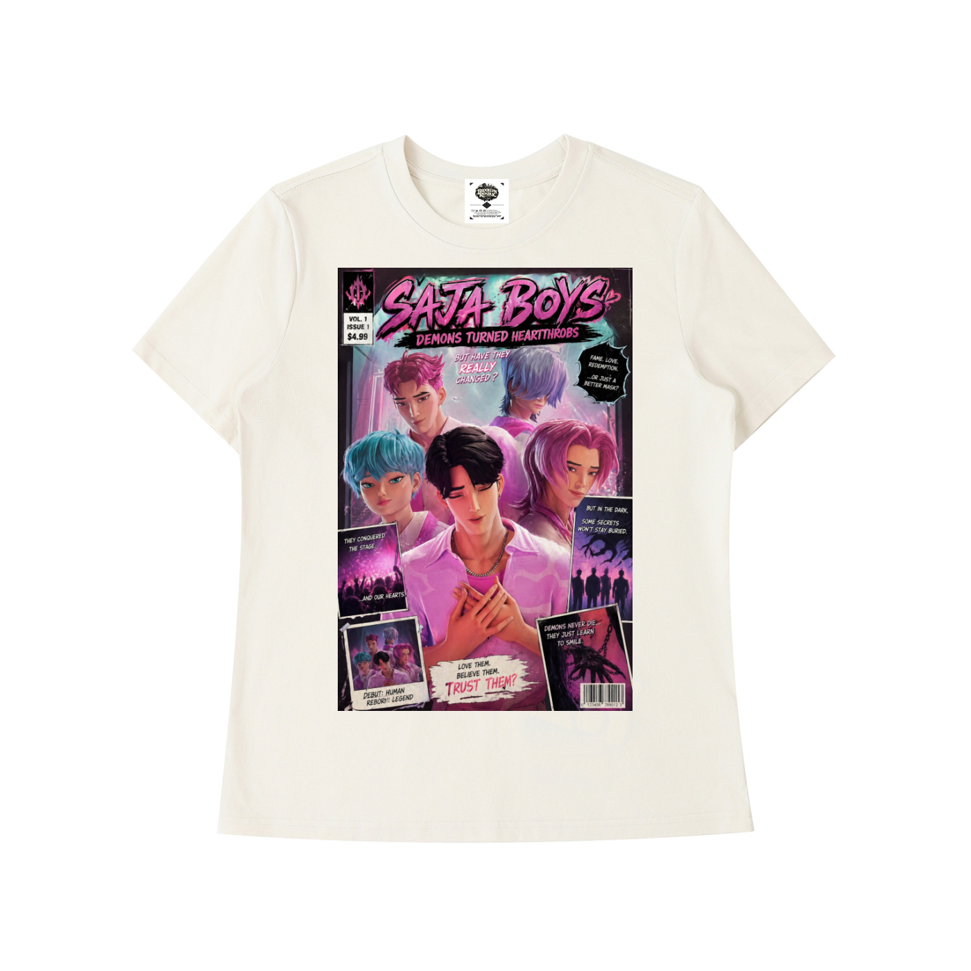 "Saja Boys" Essential Standard Shoulder T-Shirt