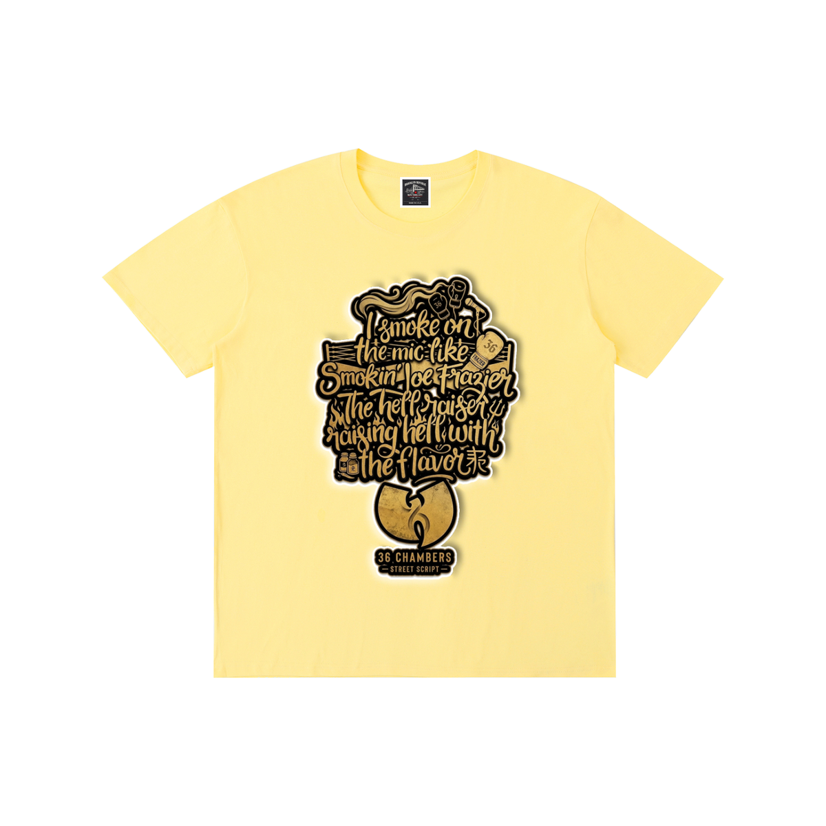 PYN™ "Smokin' Joe" Pure Cotton T-Shirt