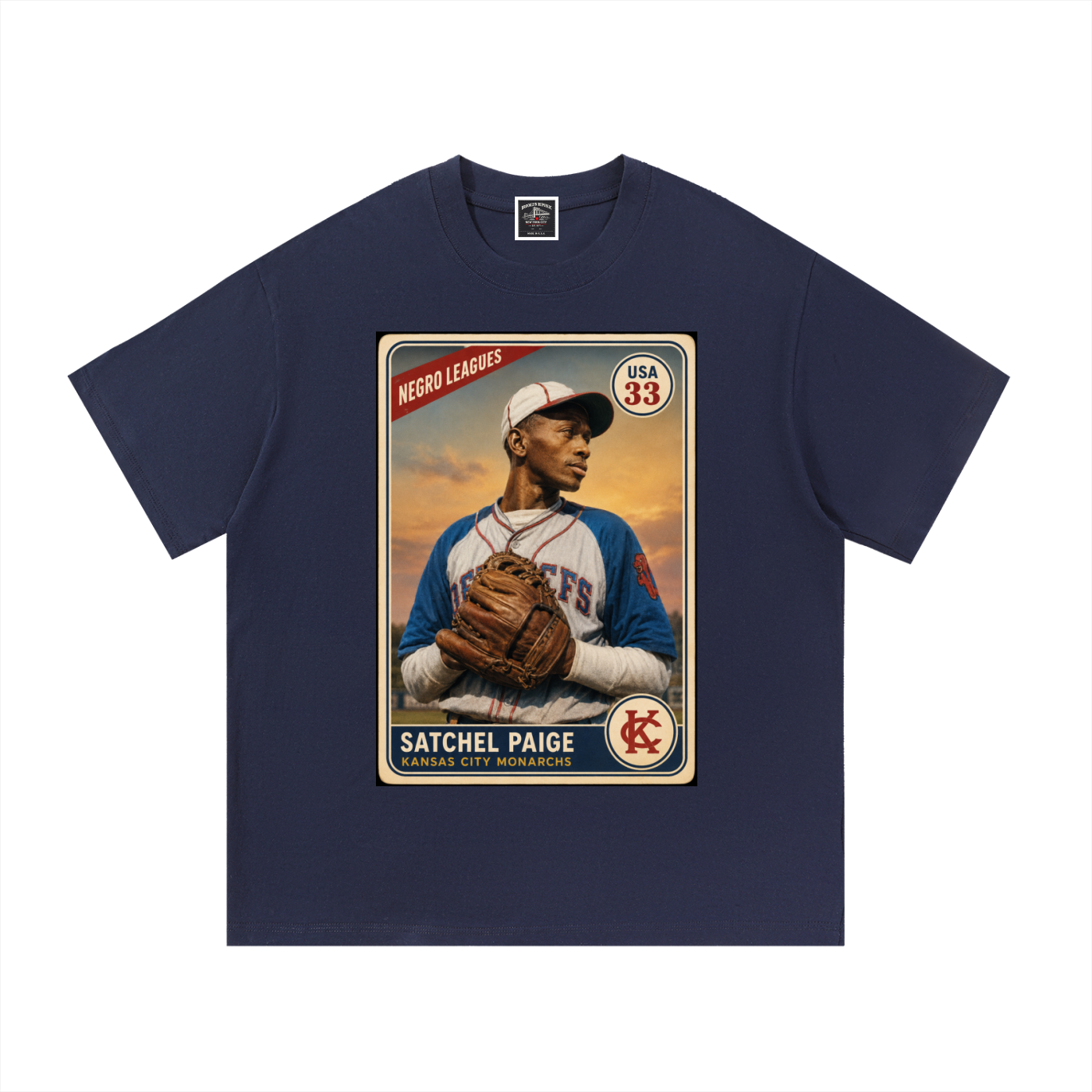 “Satchel Paige” Cotton T-Shirt