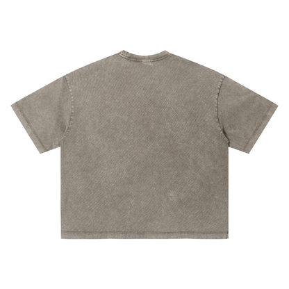 "Brooklyn Republic Essentials" Vintage Wash Boxy T-Shirt