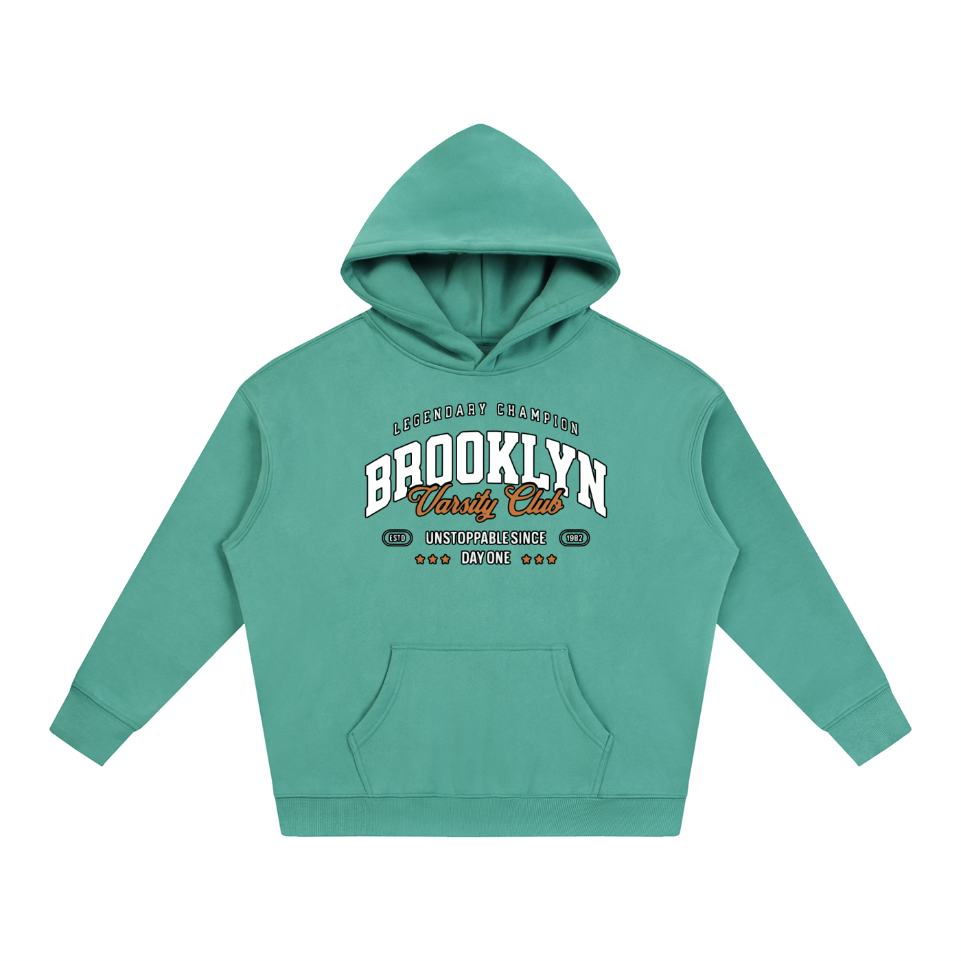 "Varsity Club" Oversize Fleeced Hoodie