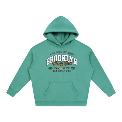 "Varsity Club" Oversize Fleeced Hoodie