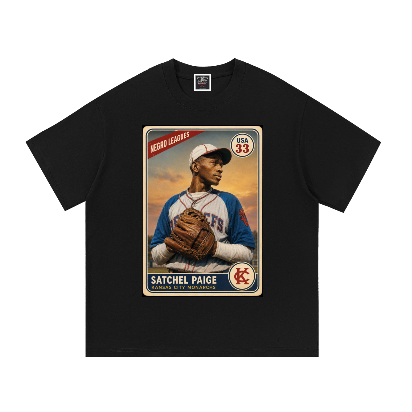“Satchel Paige” Cotton T-Shirt
