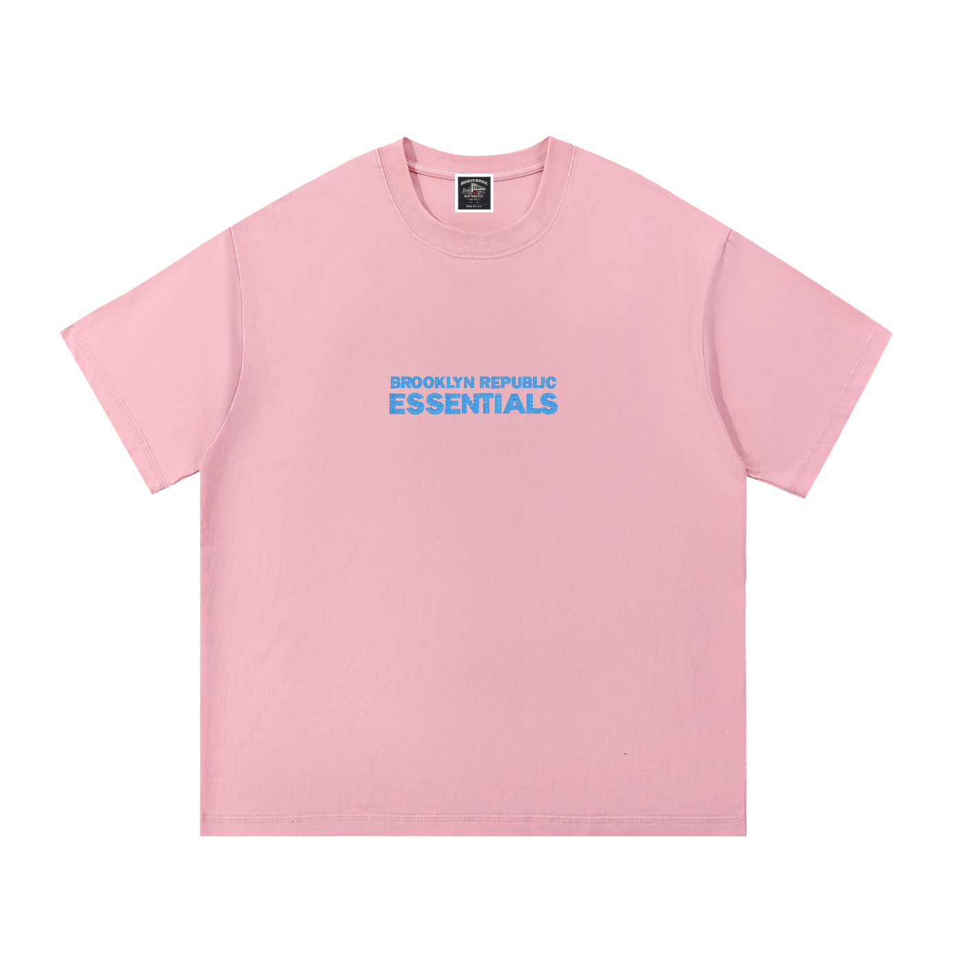 Brooklyn Republic Essential™ Embroidered Cotton T-Shirt