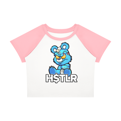"H$TLR" Women’s Raglan Color Block Baby T-Shirt