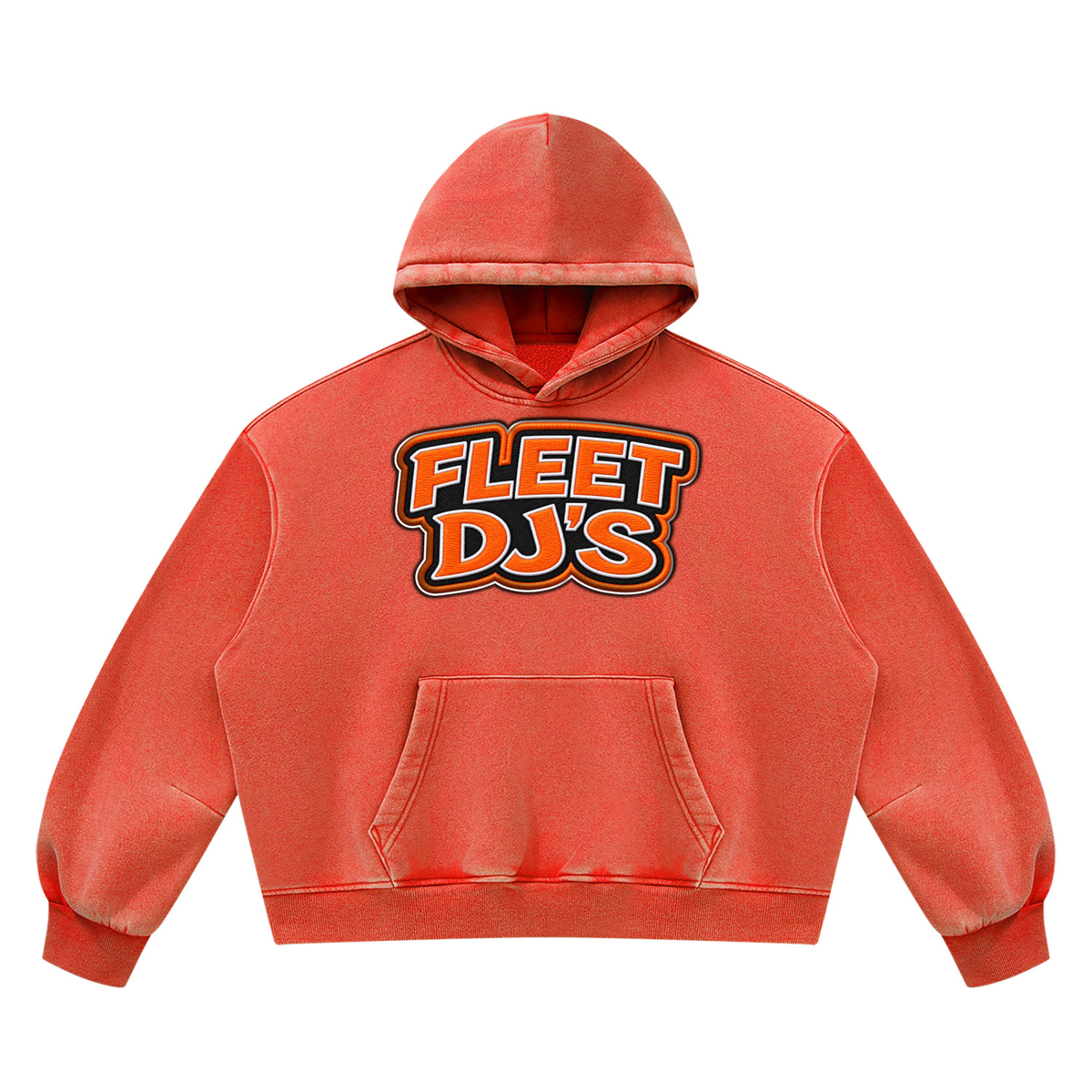 "Fleet DJ's" Vintage Wash Boxy Fleece Sweatsuit