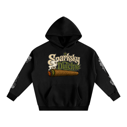 "Sparksky & Dutch" Oversize Fleeced Hoodie