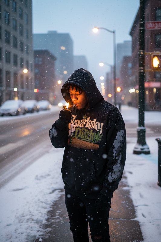 Sparksky & Dutch™ Oversize Fleeced Hoodie