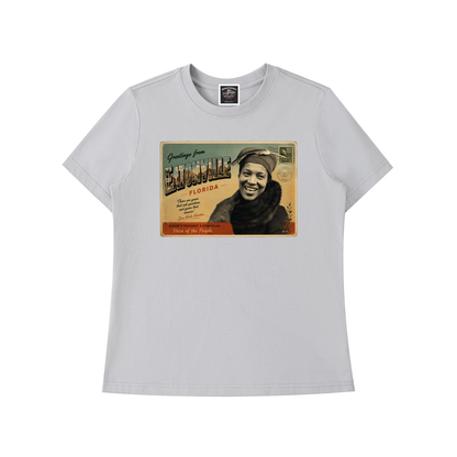 "Zora Neale Hurston" Women's Cotton T-Shirt