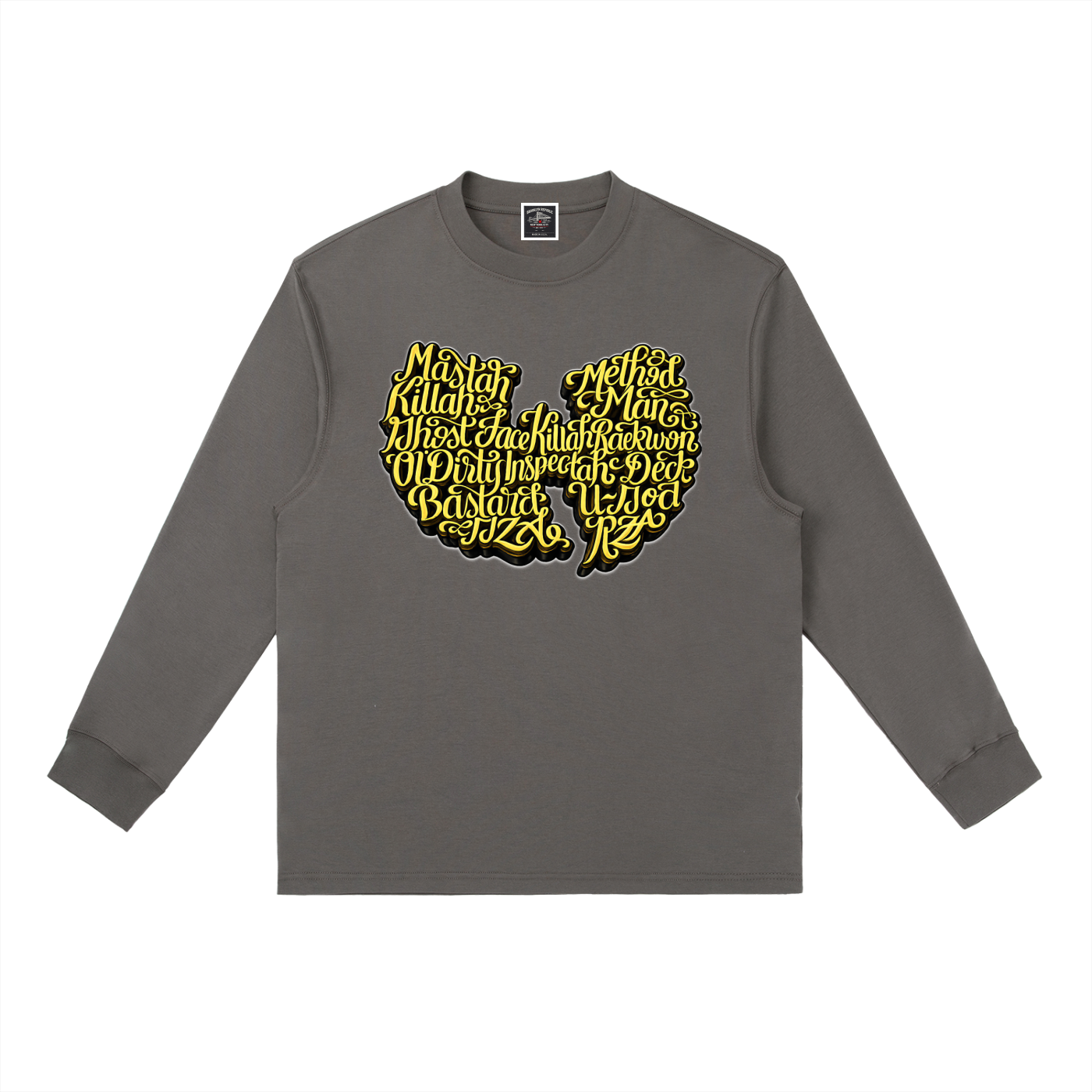PYN™ x BKRP™ "It Was Written" Crewneck Long-Sleeve T-Shirt