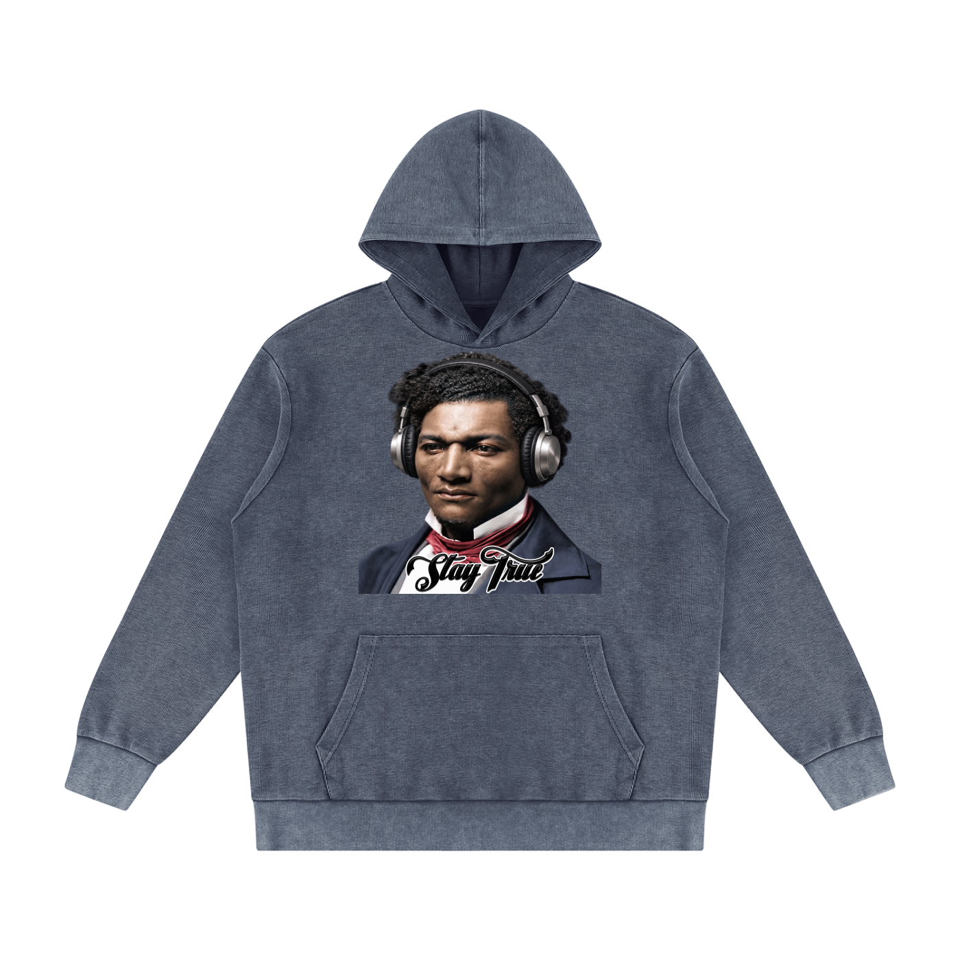 "Freddie's Dead" Mineral Wash Oversized Hoodie