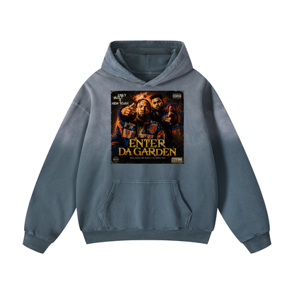 "Only Built 4 New York" Heavyweight Sunfade Oversized Hoodie