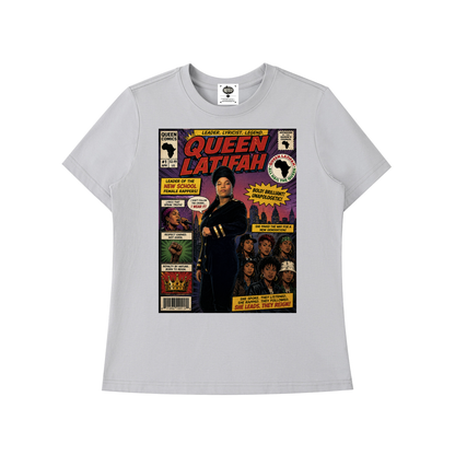 "Ladies First" Women's Standard Shoulder T-Shirt