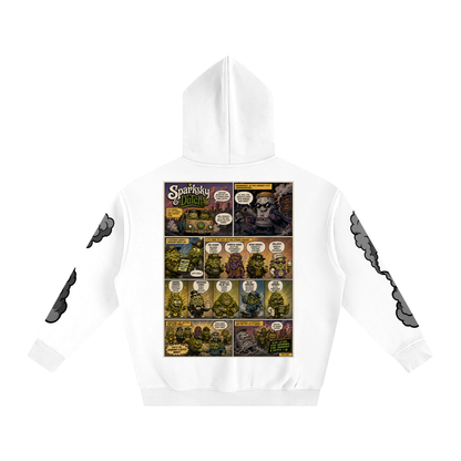"Sparksky & Dutch" Oversize Fleeced Hoodie