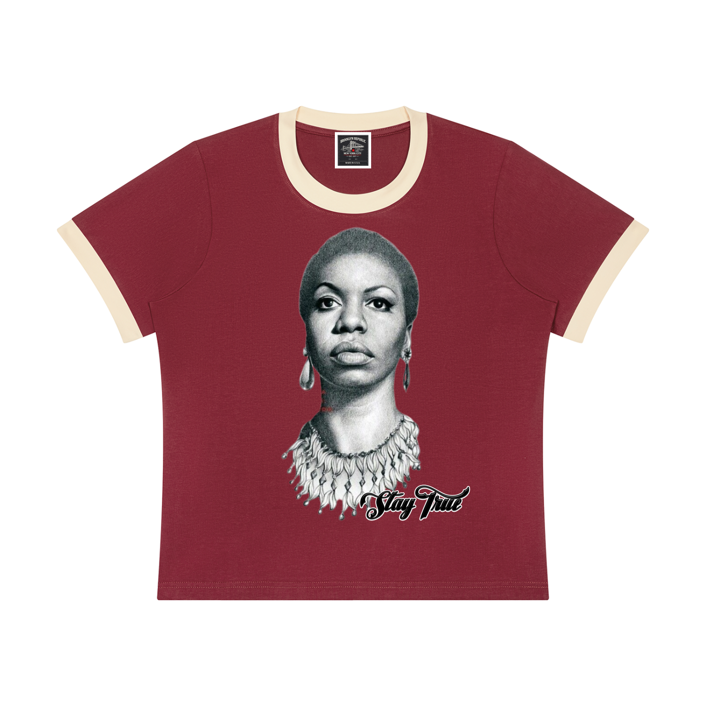 "Miss Nina" Women's Sorona Color Block T-Shirt