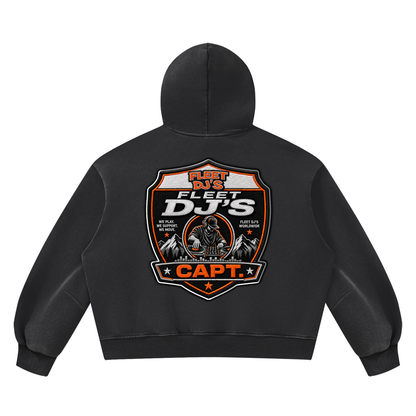 "Fleet DJ's" Vintage Wash Boxy Fleece Sweatsuit