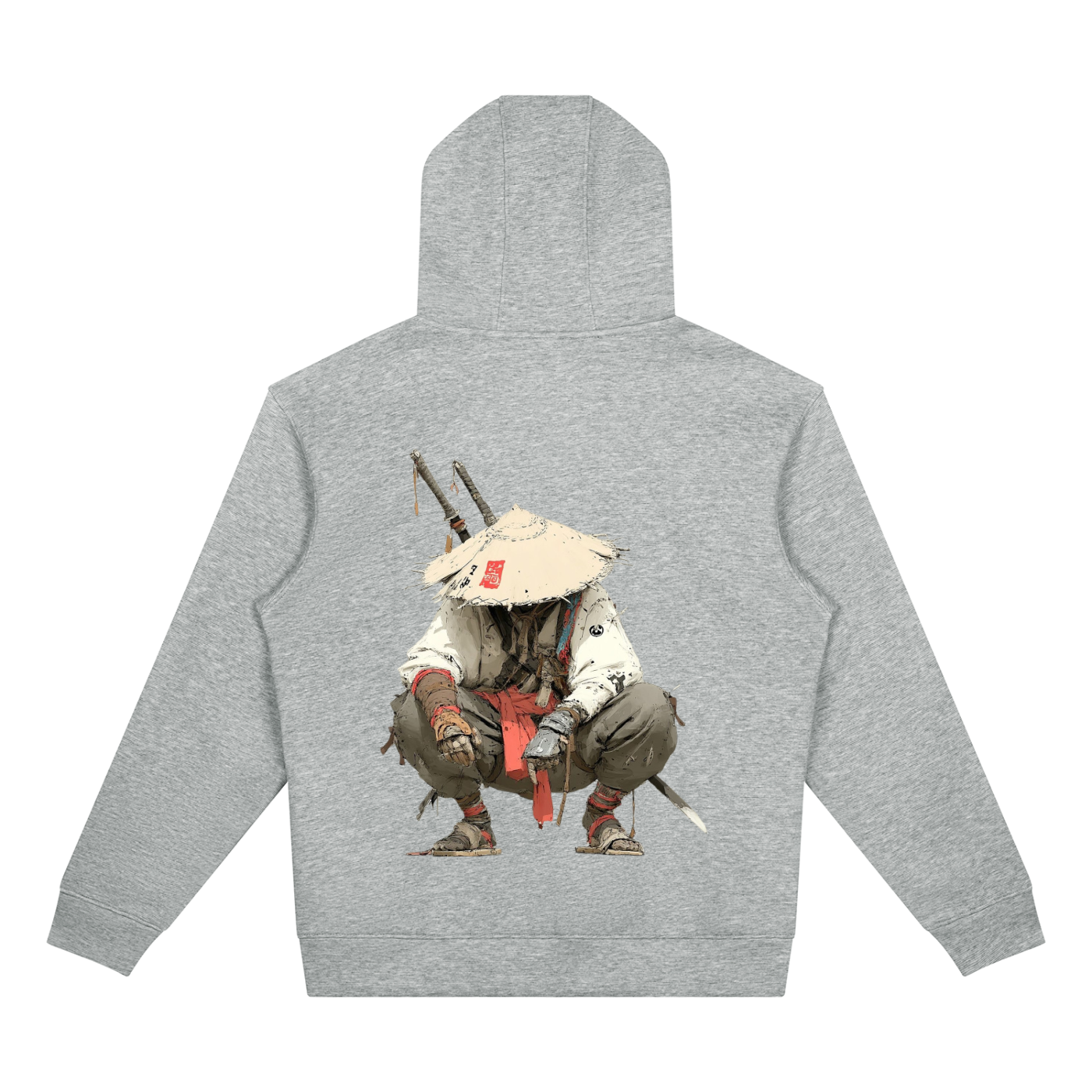 "Bushidokan" Drop Shoulder Full Zip Hoodie