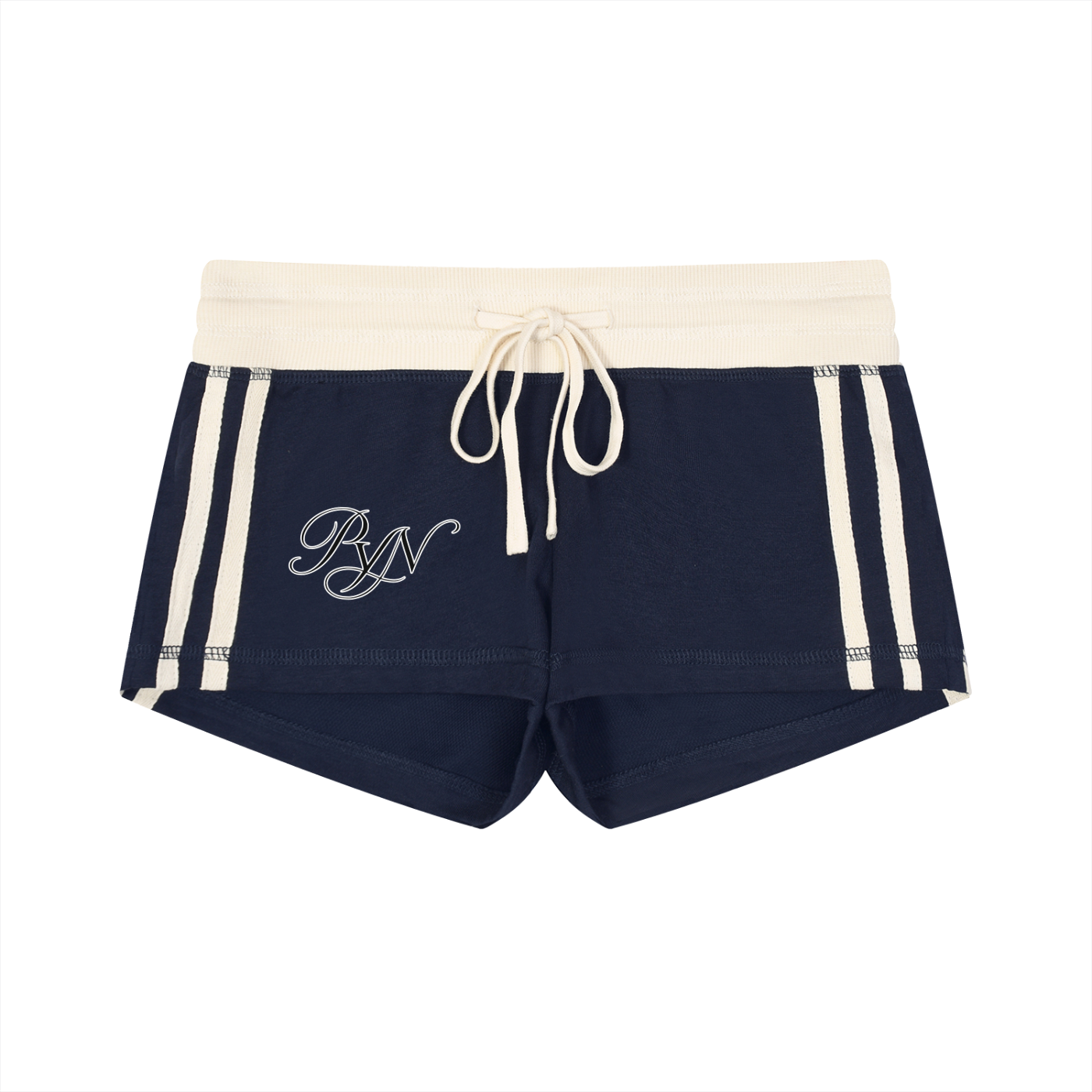 PYN™ x BKRP™ "PYN" Women's Contrast Stripe Track Shorts