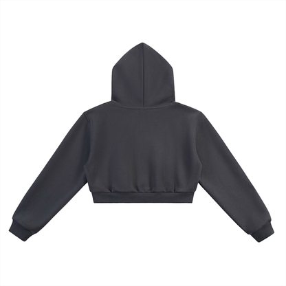 "Brooklyn Republic Essentials" Cropped Hoodie