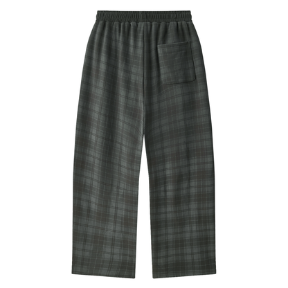 "Double Entendre"  Money Plaid Color Block Sweatsuit