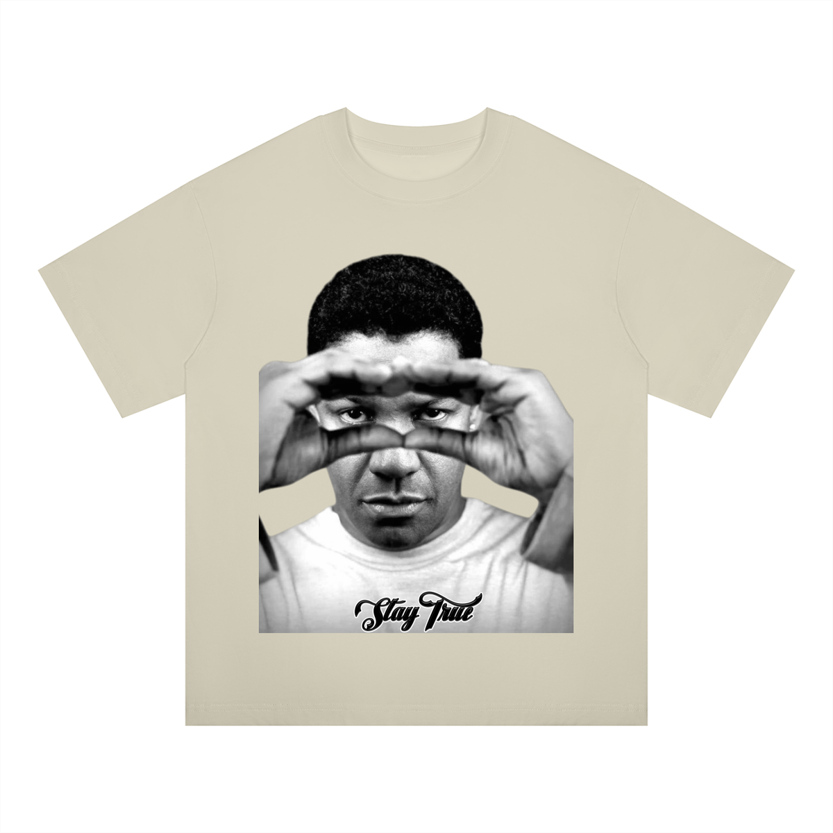 "Through Gods Viewfinder" Oversized Drop Shoulder T-Shirt