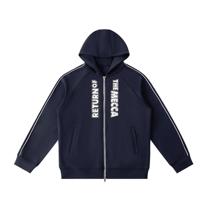 "Return to Mecca" Heavyweight Raglan Zip Hoodie