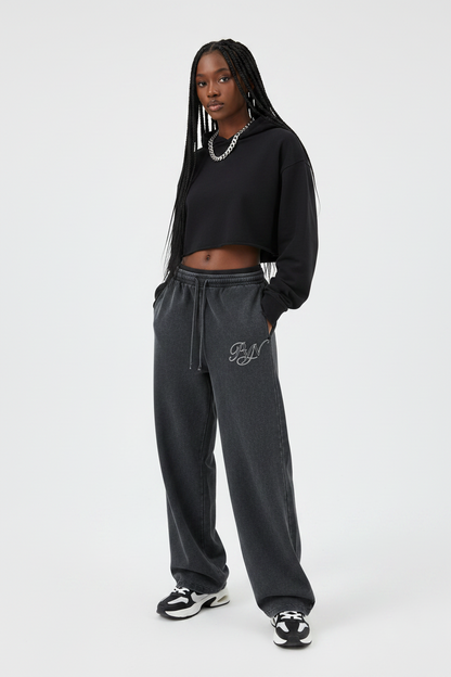 PYN™ "PYN" Vintage Washed Waist Pants