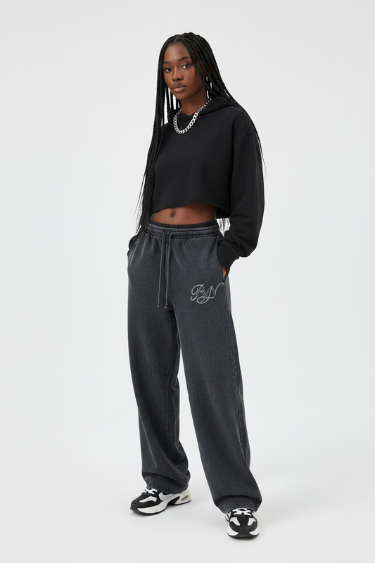 PYN™ "PYN" Vintage Washed Waist Pants