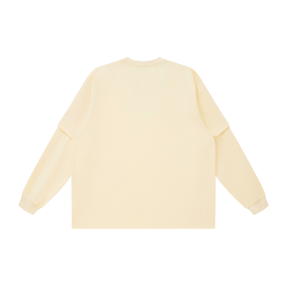 "Emperor's New Clothes" Layered Oversized T-Shirt