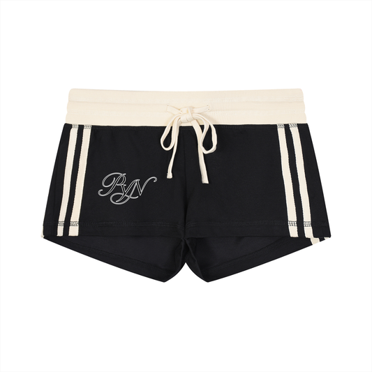 PYN™ x BKRP™ "PYN" Women's Contrast Stripe Track Shorts