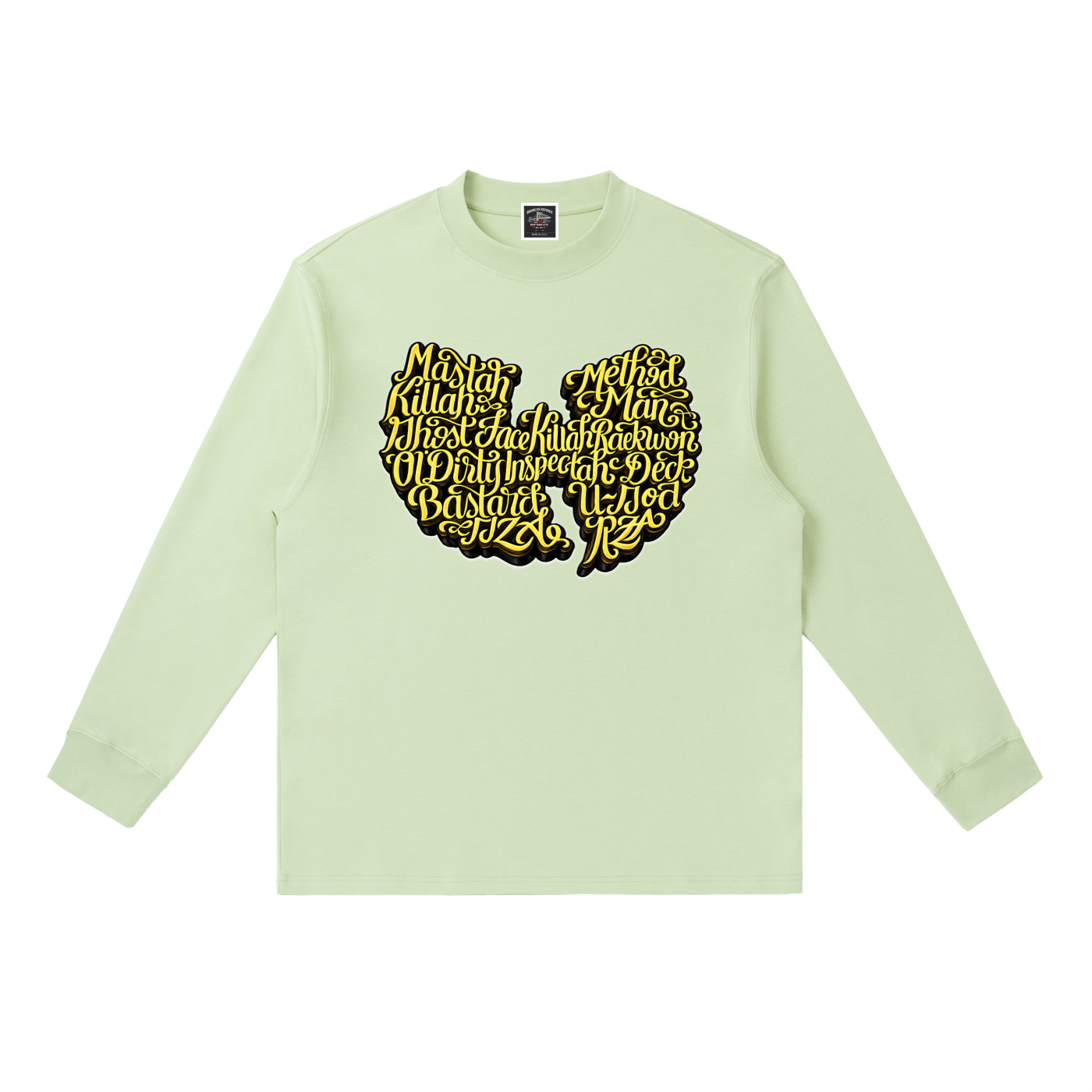 PYN™ x BKRP™ "It Was Written" Crewneck Long-Sleeve T-Shirt