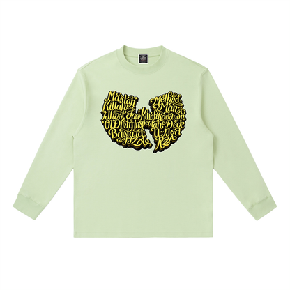PYN™ x BKRP™ "It Was Written" Crewneck Long-Sleeve T-Shirt