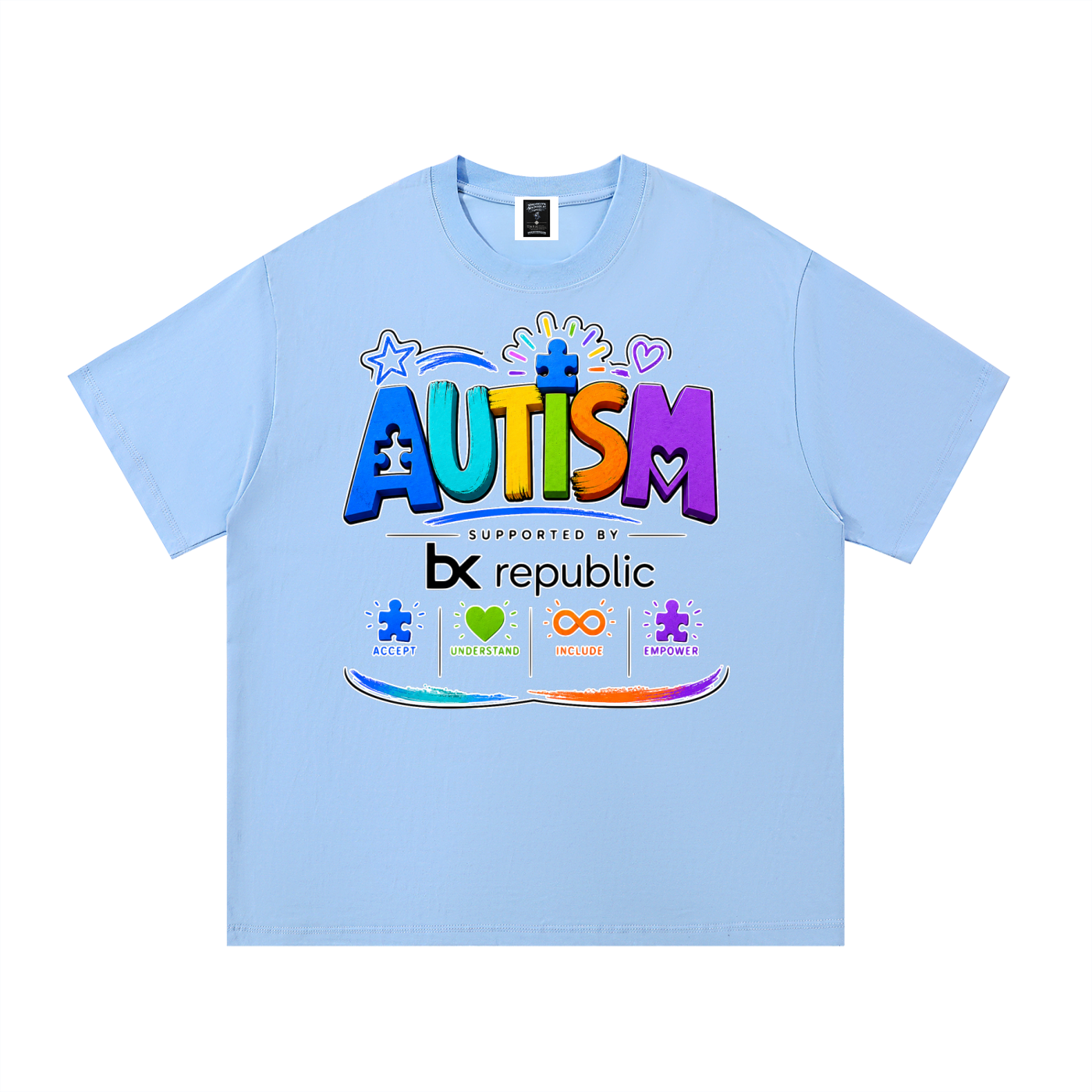 "Autism Speaks" Cotton T-Shirt