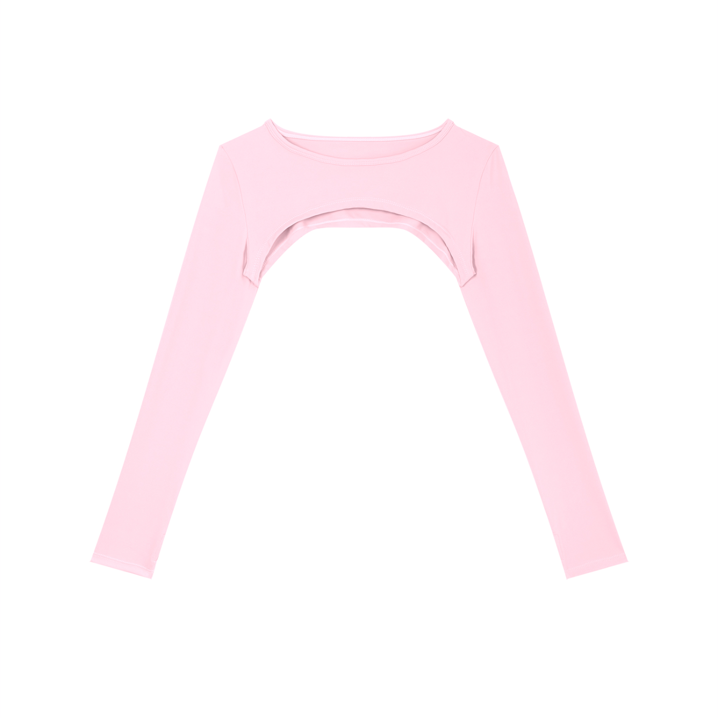 "Brooklyn Republic Essentials" Women’s Cutout Long Sleeve Yoga Shrug