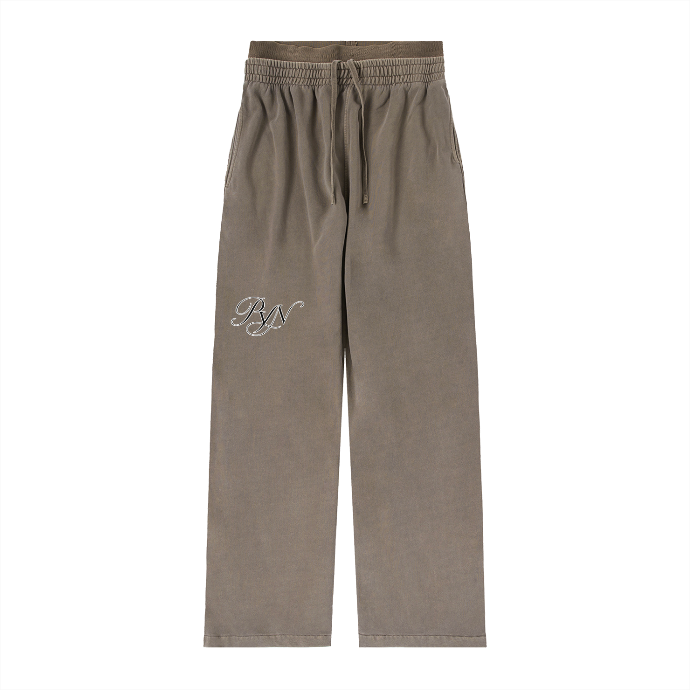 PYN™ x BKRP™ "PYN" Vintage Washed Waist Pants