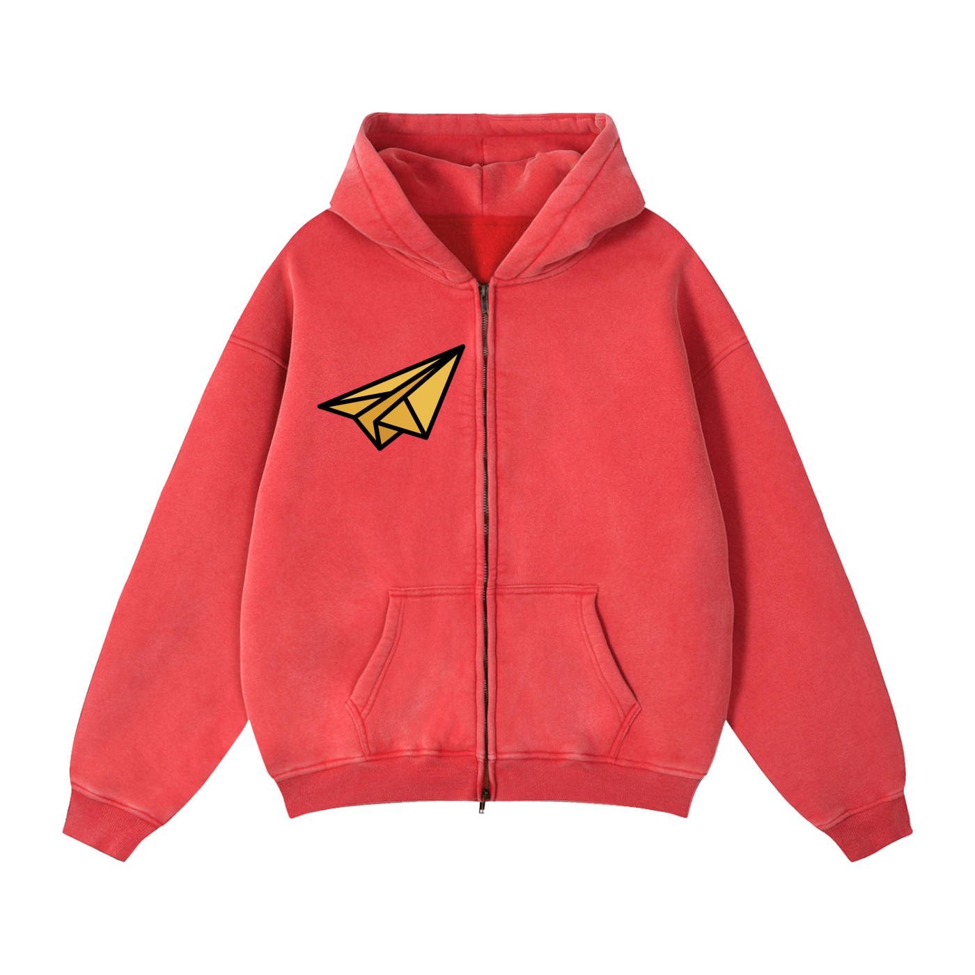 "DREAM CHASERS™ " Full-Zip Boxy Fleece Hoodie
