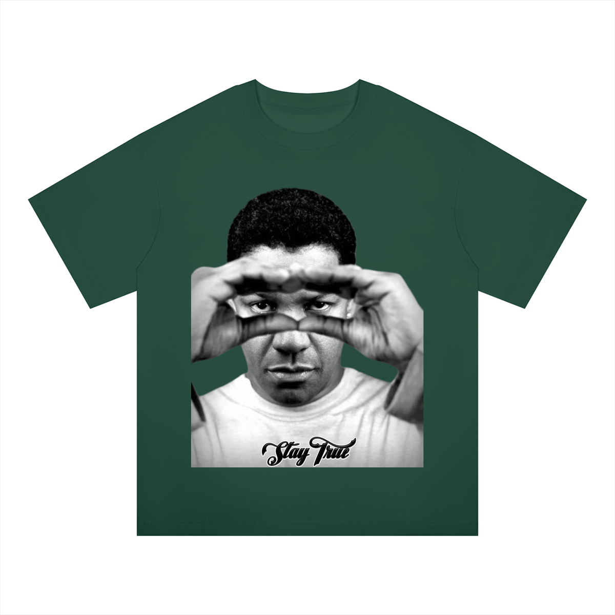 "Through Gods Viewfinder" Oversized Drop Shoulder T-Shirt